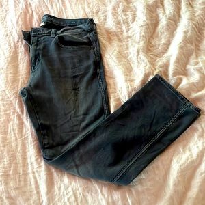 Banana Republic The Traveler Jeans 33x30 Gray/Denim